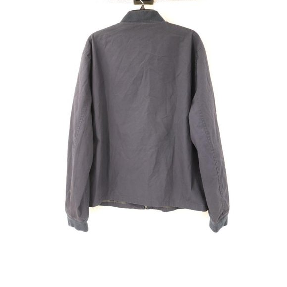 NWT J. Crew Bomber Jacket Mens Size XL Everyday Band Neck Full Zip Navy Blue - Picture 7 of 11